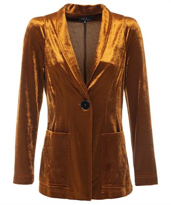 oranje blazer dames