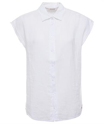 Moscow linnen blouse korte mouw Buttonssi