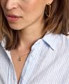 Moscow linnen blouse streep Buttons