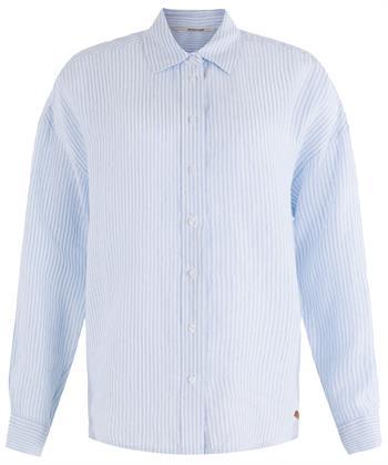Moscow linnen blouse streep Buttons