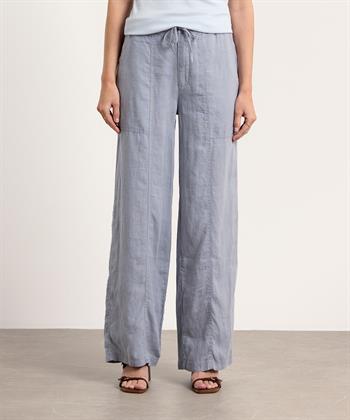 Moscow linnen wide leg broek Pomalie