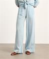 Moscow soft denim wide leg broek