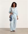 Moscow soft denim wide leg broek