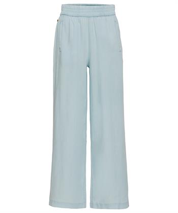 Moscow soft denim wide leg broek