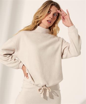 Moscow sweater met fleecedetails Something