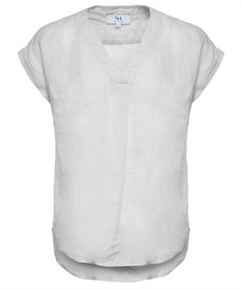 Nadine H. linnen V-hals top