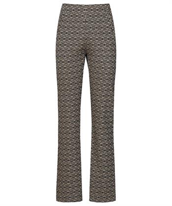 No Man's Land broek jacquard grafisch