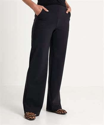 No Man's Land broek straight fit travelstof