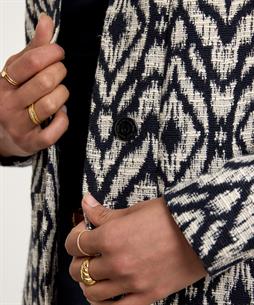 No Man's Land jacquard blazer