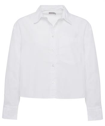 No Man's Land korte poplin blouse