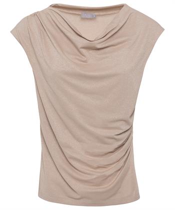 No Man's Land lurex top watervalhals