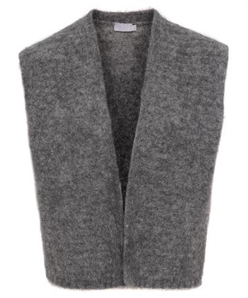 No Man's Land mouwloos vest rib