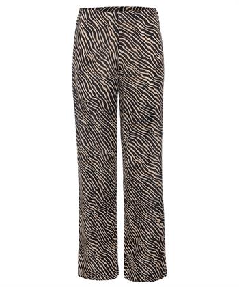 No Man's Land palazzo broek slinky zebraprint