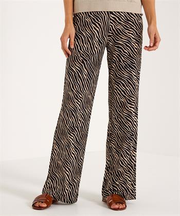 No Man's Land palazzo broek slinky zebraprint