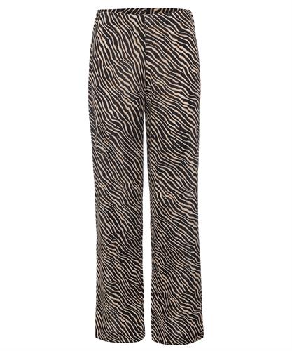 No Man's Land palazzo broek slinky zebraprint