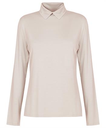 No Man's Land shirt kniphals viscose