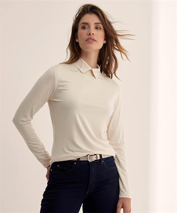 No Man's Land shirt kniphals viscose