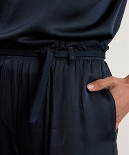 No Man's Land silky broek ceintuur