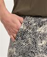No Man's Land slinky palazzo broek slangenprint