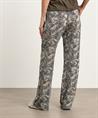 No Man's Land slinky palazzo broek slangenprint