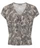 No Man's Land slinky shirt slangenprint