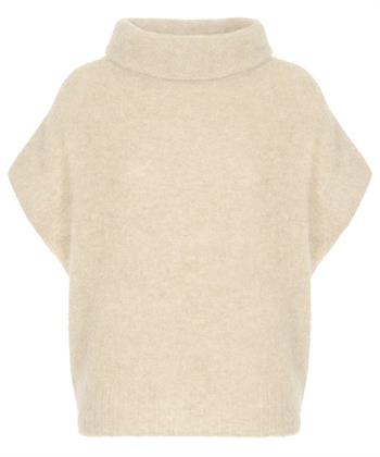 No Man's Land spencer aangeknipte mouw mohair