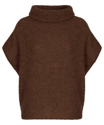 No Man's Land spencer aangeknipte mouw mohair