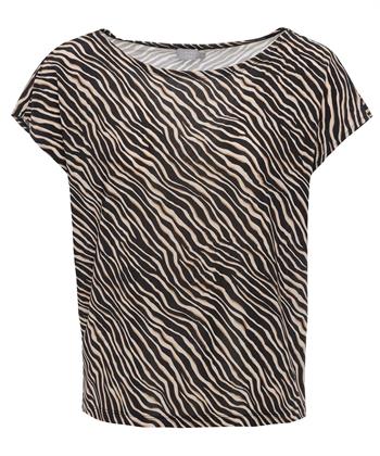 No Man's Land top slinky zebraprint