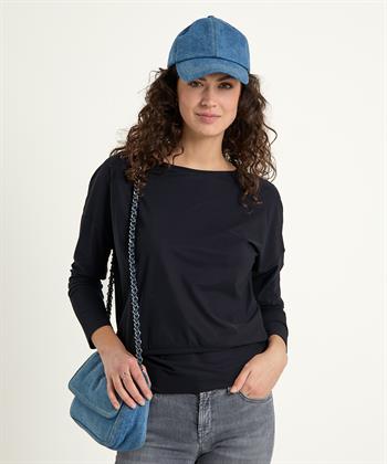 No Man's Land travelstof top elastische boord