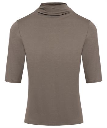 No Man's Land turtleneck shirt korte mouw