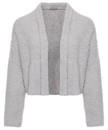 No Man's Land wolmix bouclé vestje kort