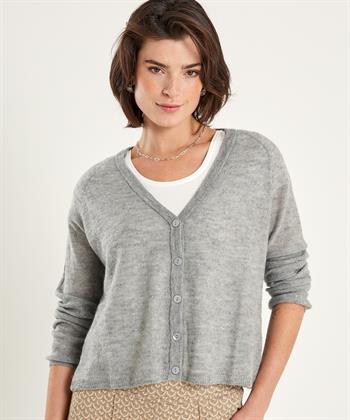 No Man's Land wolmix vestje met pailletten