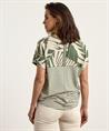 OUI blouse blad strepen