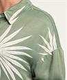 OUI blouse silky bladprint