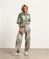 OUI blouse silky bladprint