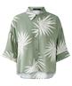 OUI blouse silky bladprint