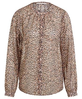 OUI blouse voile animalprint
