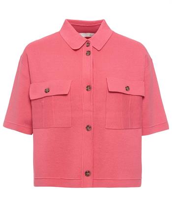 OUI blousevest kort puntaknit