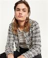 OUI bouclé blazervest lurex