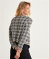 OUI bouclé blazervest lurex
