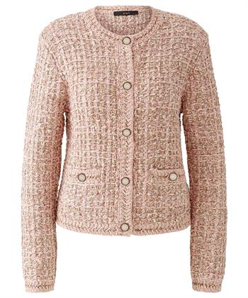 OUI bouclé blazervest lurex