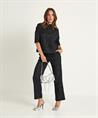 OUI bouclé lurex top