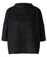 OUI bouclé lurex top