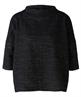 OUI bouclé lurex top