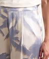OUI broek silky palazzo broek palmbomen