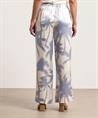 OUI broek silky palazzo broek palmbomen