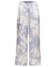 OUI broek silky palazzo broek palmbomen