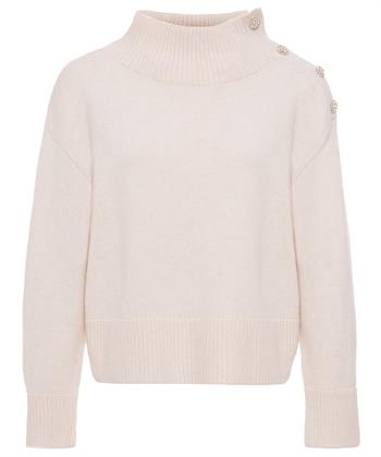 OUI coltrui strass-knopen schouder