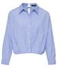 OUI cropped blouse strepen