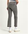 OUI cropped jeans met studs op band